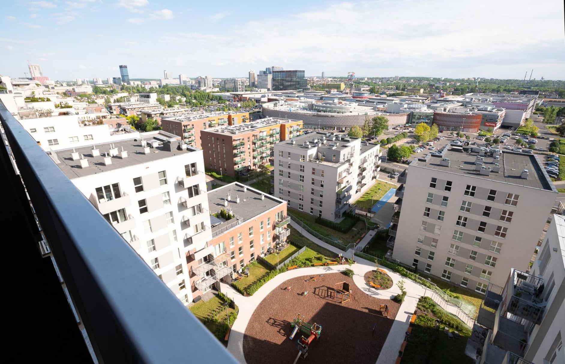 Kobiela Apartments Debowe Tarasy Katowice Bagian luar foto